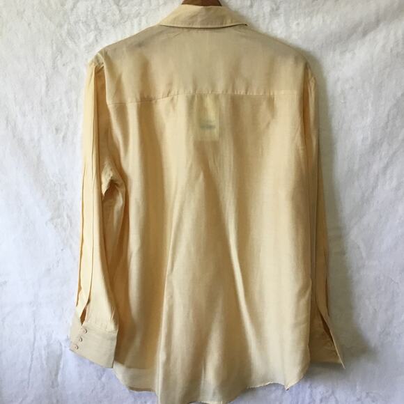 With.It Yellow Long-Sleeve Button Shirt - Picture 10 of 14
